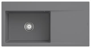 V&B Spüle Subway Style 60 li, m Abl.garn, Hand., stone CeramicPlus