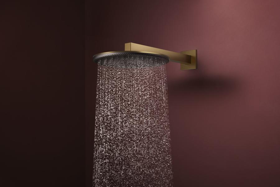 Artikelbild 4 des Artikels „hansgrohe Kopfbrause Raindance Alive S 300mm, m Fluß b 3 b 11 l/m., brush. bron Mindestfließdruck 0,6 bar | brushed bronze“