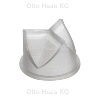 HAAS Rückflussverhinderer SAVE d 26,5x18mm, f GA G 1, Silik. Nat