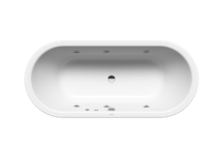 KA BW CLASSIC DUO OVAL Mod.113 BODY,1700 x750mm,alpinweiß,rechts,chr