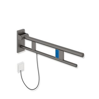 HEWI Stützklappgriff System 900 Ausl 750mm, E pb dg pg m, L, E-Spülausf.
