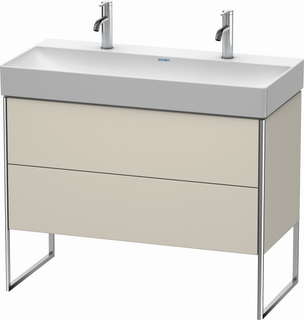 DU Waschtischunterbau bodenst. XSquare XS4444 Taupe 460x984x731mm