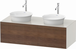 Duravit WT-Unterschrank White Tulip 130x55cm, 1 AZ, US N no w m, N Mit/m Be