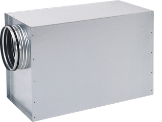 STIEBEL Schalldämpfer LWF SR 160 - 0,5, d= 160mm, 0,6 m lang