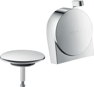 hansgrohe Fertigmontageset Exafill S WA-Einl, Ab- u. Überlaufgarn., ES Finish