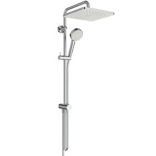 IS Duschsystem Ceratwist T25 Eco o. Arm., 2F-Handbrause, Kopfbr. eck., ch