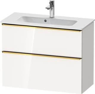 Duravit WT-Unterschrank D-Neo Compact 81x37,2, g pol/w g, 1 Kast, 1 A, wandh