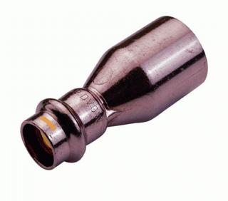 IBP Reduziernippel PG5243 B Press Gas 18x15mm, A/I, Kupfer