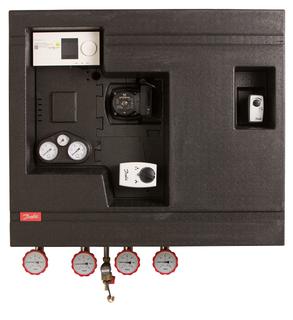 Danfoss Hausstation Compact 28 VX-FI, 3 HWP, AVQM, 65 kW, ECL310/A237