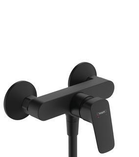 hansgrohe Brause-Einhebelmischer Logis AP, 1 Verbraucher, mattschwarz