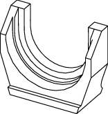TECE Pressgabel TECEflex PMA 40 63 50mm Fitting