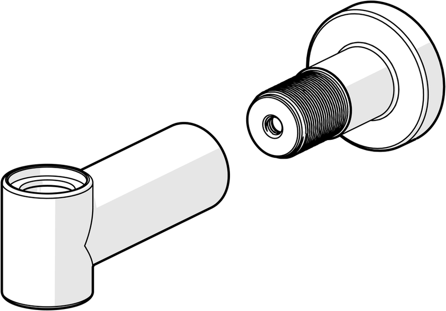 Artikelbild 1 des Artikels „HA Wandhalterung HANSA 1013325V chr “