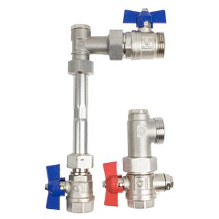 Strawa Anschl.-Garn e-class AG-V-WMZ-1F 3/4" AG, BL 145mm, Vertik, WMZ-Rohr