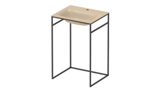 Einbau-Waschtisch BetteLux Shape A170 60x49,5cm, HLW1, bahamabeige