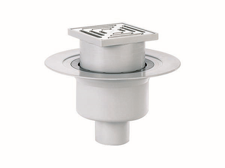 Dallmer Bodenablauf 61 HT/KE Serie 15 DN 100, 150x150mm