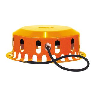 LORO Siebkorb f Notabläufe, mit Heizung, aus Edelstahl
