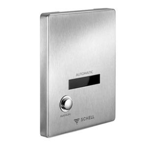 Schell WC-Steuerung Edition E Manual Edelstahl, mit Kartuschenventil DN 5