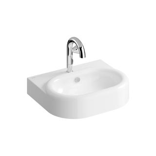 VitrA Waschtisch Liquid 60x50x15cm, m ÜL, we hgl VC, 1 HL mittig