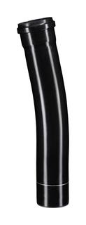 Ostendorf Bogenrohr PP DN/OD 110mmx2,7mm, 15Gr, R=1000, schwarz