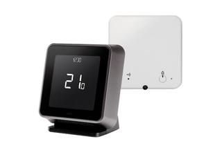 Resideo Raumthermostat T6R anthr., SmartHome, drahtl., mit Standfuß