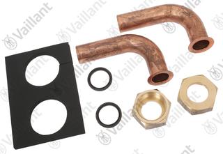 VA Rohrbogen, 90Gr, Wärmequelle(Set a 2) Vaillant-Nr. 0020065328