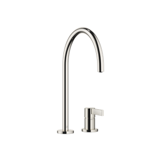 Dornbracht Zweigriff-Armatur Tara Ultra m Rosetten, Ausl. 241mm, f Spült., pl