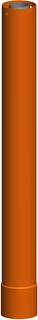 ATEC Verlängerung DN 60/100, ziegelrot 955mm
