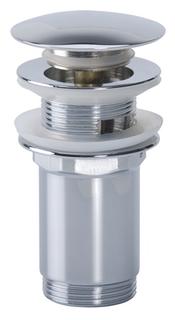 Airfit Ablaufventil 1 1/4", m rundem click/clack, gr. Stopf.