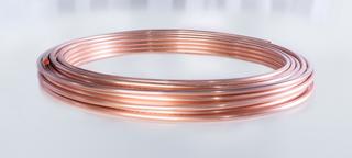 Wieland Flächen-HZ-Rohr cuprotherm blank 12x0,7mm, Kupfer blank, 50 m Ring