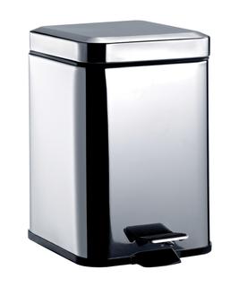 EMCO Abfallbehälter System 2 ES, Standmodell, 5 l, eckig, mit Deckel