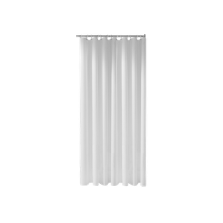 Keuco Duschvorhang Plan uni 1400x1800mm, 8 Ösen, weiß