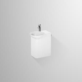 Alape SET.WP.Insert1 0637001 Weiss, Armatur chrom