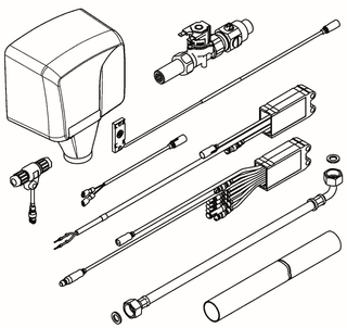 AR Armaturenkomponenten, A3000open, elek., Wasser-Luft, 24 VDC / 230 VAC