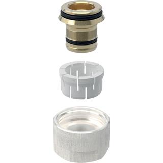 Geberit Anschlussverschraubung FlowFit DN 15/20, G 3/4, f Eurokonus, vernickelt