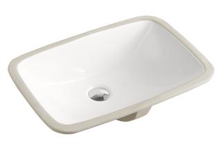 AQVAZONE Unterbau-WT AQVA CERAMICA weiß, eckig, 560x385x200mm, mit Überlauf