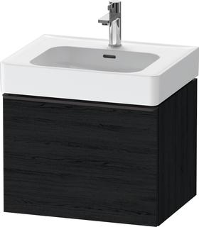 Duravit Waschtisch-Unterschrank D-Neo 58,4x45,2cm, sw/Ei sw, 1 Ausz., wandh