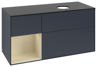 V&B Waschtisch-Unterschrank Finion 120cm, Pl b m, Rg si G m La, md b m Lac