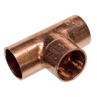 Sanha T-Stück 29130 2 1/8x1 3/8x2 1/8, Kupfer