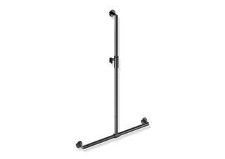 HEWI Duschhandlauf System 900 ver. Brausest., 1250x765mm, SW-chrom gl