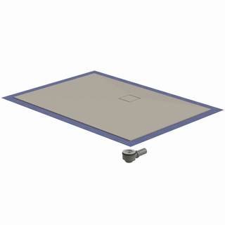 Schedel Dusche MULTISTAR PLAN + Quadr. 150x100x4,5cm, gr. h, re, Abl hi. mit.