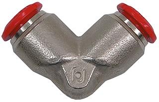 USH Steck-Kupplung Winkelform, 8mm Rohrverbinder