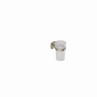 Kludi VELA S Glashalter Gl. a Kr.-Glas, stainless brushed nickel