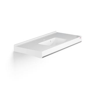 Waschtisch Matrix Medium 1200x550x152mm m. HL u Überlauf, m. Bedienknöpfen