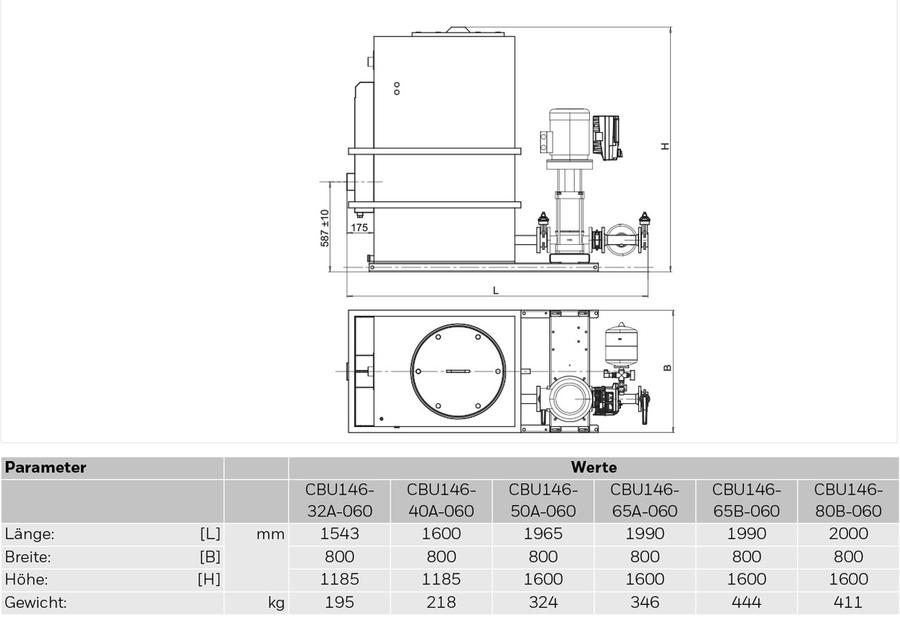 Artikelbild 3 des Artikels „Resideo Sicherheitstrennstation CBU146 mit Einzelpumpenanlage, 32A-060 32A-060“