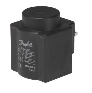 Danfoss Magnetspule, BQ240CS, DIN Steckzungen, 240V AC