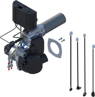 BOSCH Ersatzteil TTNR: 8738805358 Ölbrenner BE 2.3-35 kpl V2 everp