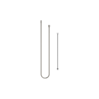 Dornbracht Metall-Brauseschlauch 1/2"x3/8"x2250mm, 2-tlg, Platin
