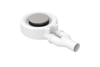 Bette DW-Abl-Garnitur B574-BetteScope AR P., si, 0,85 l/s., seitl. Entw.