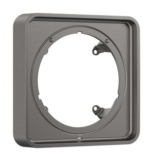 hansgrohe Verlängerungsrosette Q 22mm, 170x170mm, brushed black chrome