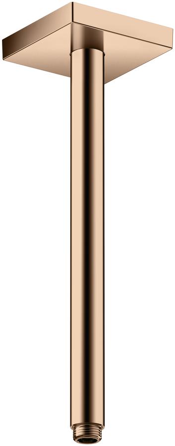 Artikelbild 1 des Artikels „hansgrohe Deckenanschluss 300mm, polished red gold, eckig 300 mm | polished red gold“